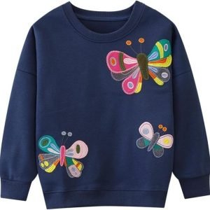 HILEELANG Toddler Girl Sweatshirts Cotton Casual Crew Neck Long Sleeve Tops Pullover Sweater Shirt HILEELANG Toddler Girl Sweatshirts Cotton Casual Crew Neck Long Sleeve Tops Pullover Sweater Shirt
