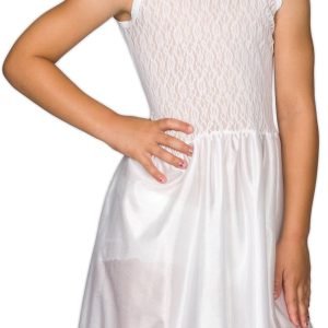 I.C. Collections Little Girls White Stretch Lace Slip, 2T – 6x I.C. Collections Little Girls White Stretch Lace Slip, 2T – 6x