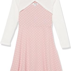 Speechless girls Sleeveless Dress and Shrug Set