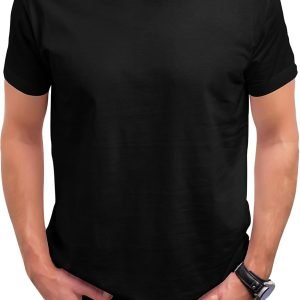 Love My Fashions Men’s Round Neck Short Sleeves Plain T-Shirt Love My Fashions Men’s Round Neck Short Sleeves Plain T-Shirt