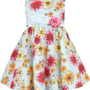 Rare Editions Little GIrls Sleeveless Printed Cotton Dress – Buy Now Rare Editions Little GIrls Sleeveless Printed Cotton Dress – Buy Now