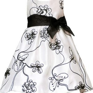 Rare Editions Little Girls 2T-6X Embroidered Soutache Shantung Social Dress (2T, Ivory) – Buy Now Rare Editions Little Girls 2T-6X Embroidered Soutache Shantung Social Dress (2T, Ivory) – Buy Now