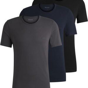 Buy Now : BOSS Mens Regular Fit Crew Neck T-Shirt 3 Pack Short Sleeve Buy Now : BOSS Mens Regular Fit Crew Neck T-Shirt 3 Pack Short Sleeve