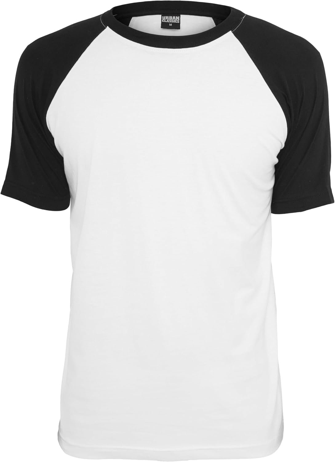 Buy Now : Urban Classics Men's Baseball T-Shirt, Contrast Shortsleeves T-Shirt, Sports Shirt, Crew Neck, 100% Jersey Cotton Available, Sizes: S-5XL - Image 2