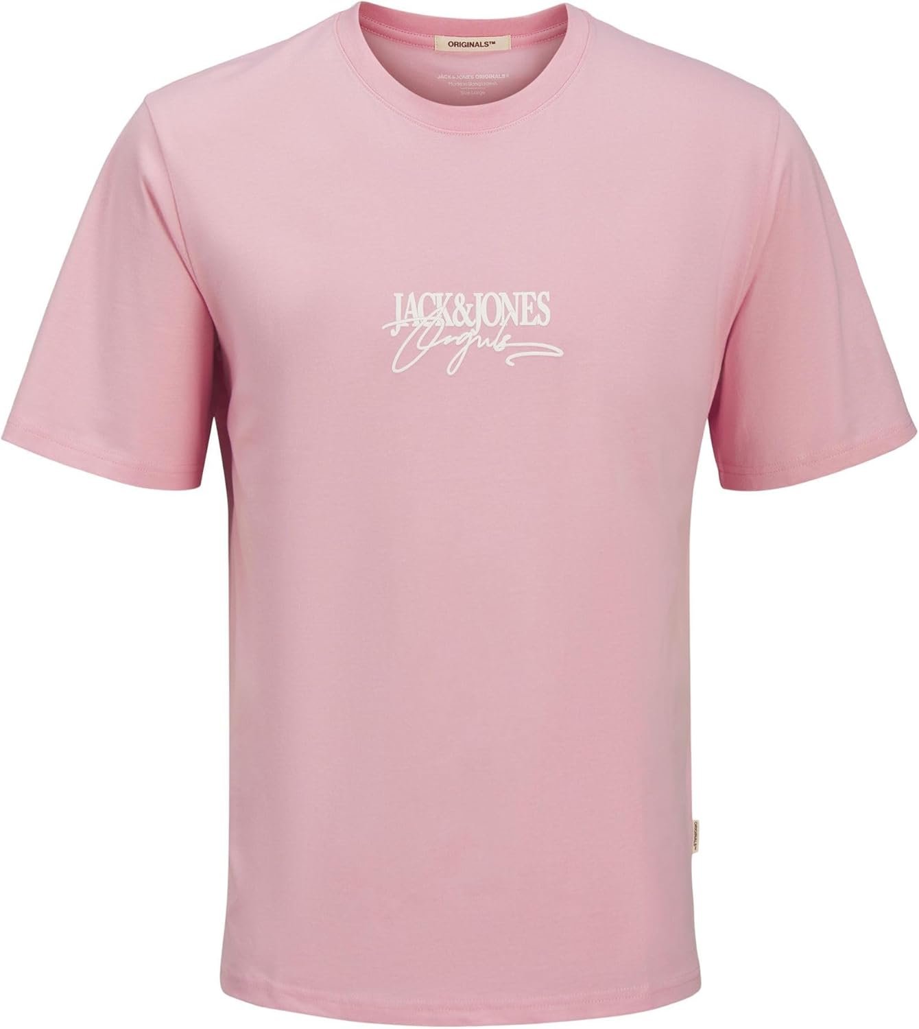 Buy Now : JACK & JONES Men's Joralmeria Branding Tee SS Crew Neck