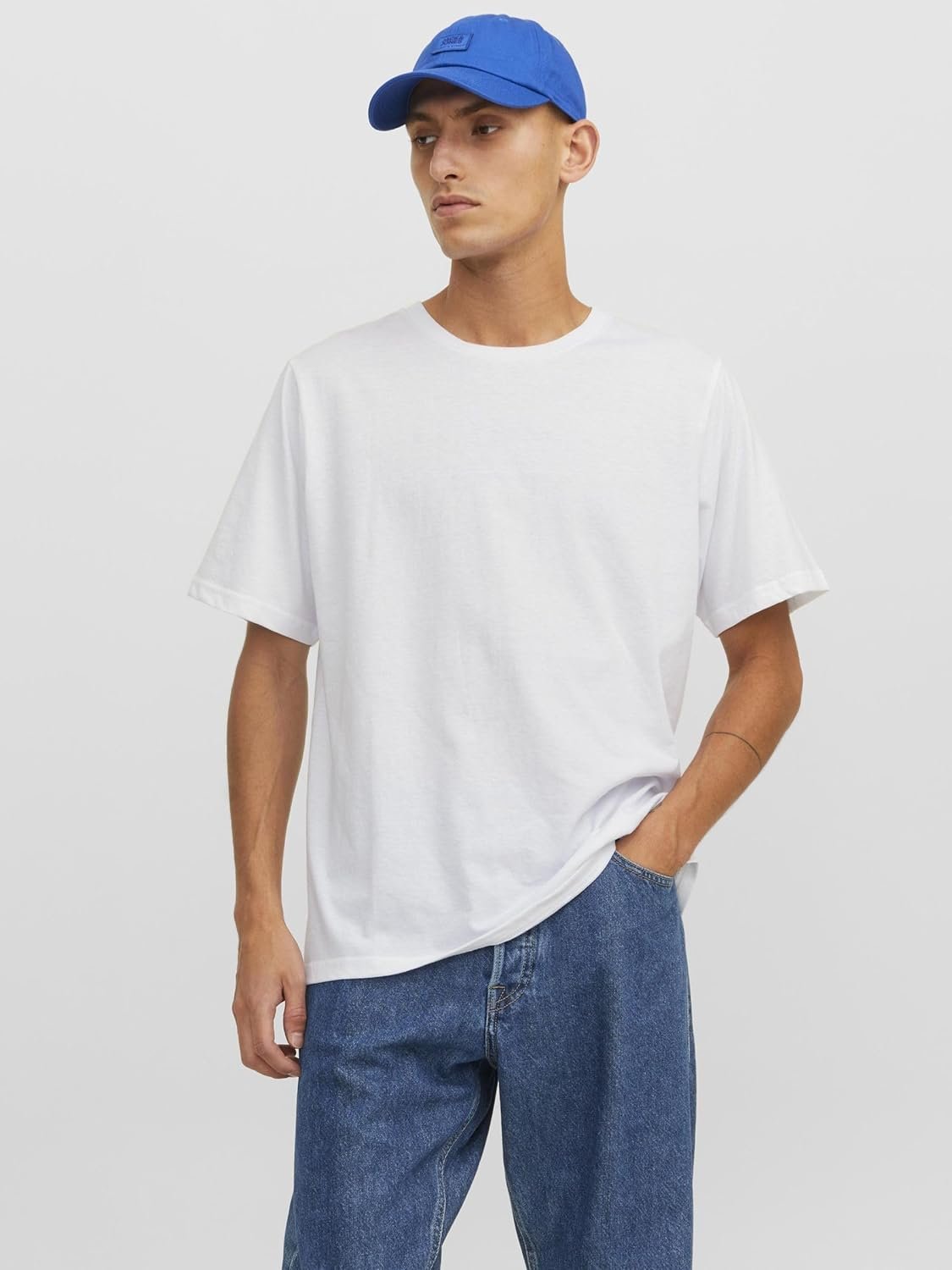 Buy Now : JACK & JONES Mens Tshirt Multipack Cotton Short Sleeve Crew Neck Tee Top for Men - Image 8