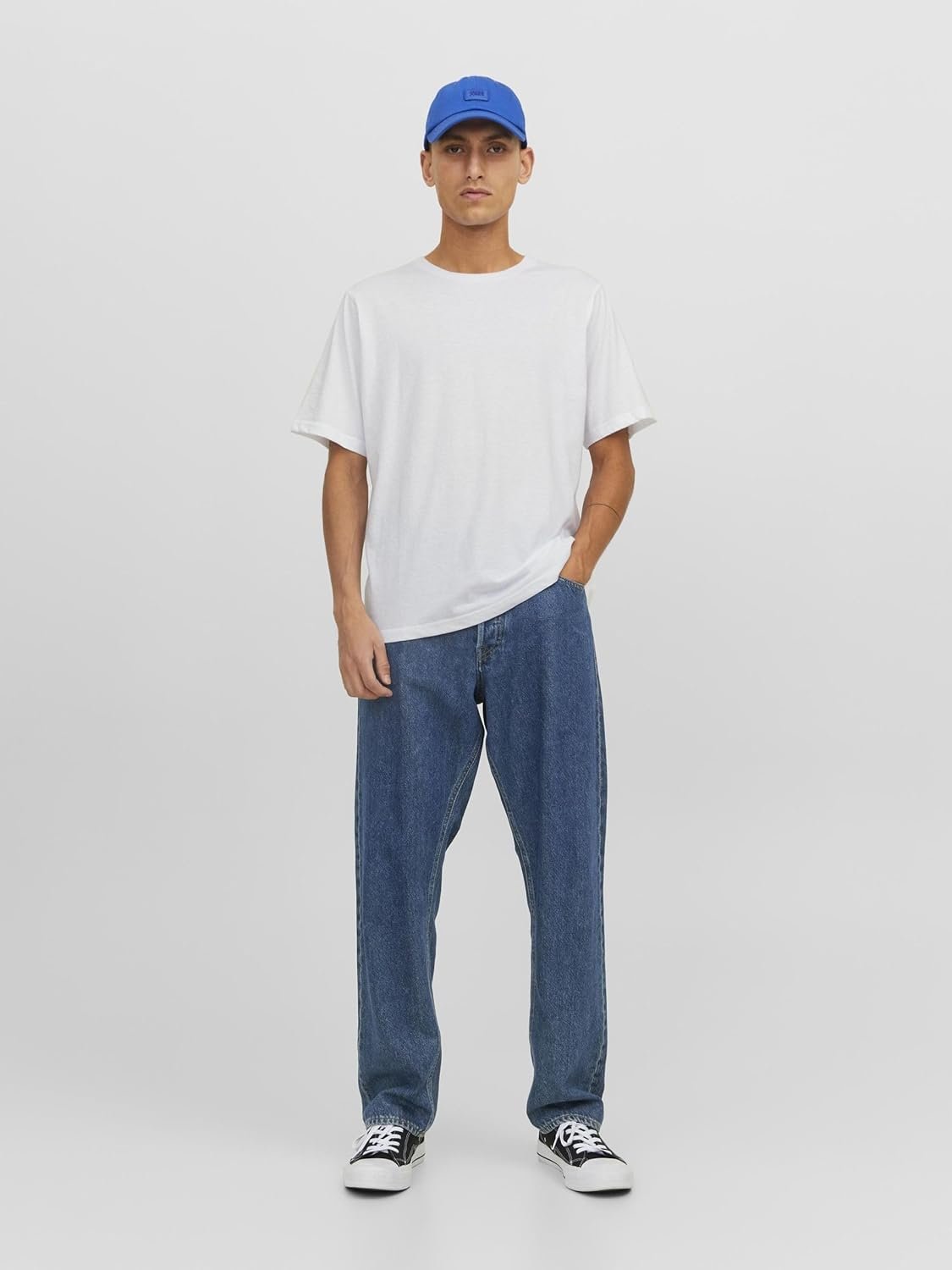 Buy Now : JACK & JONES Mens Tshirt Multipack Cotton Short Sleeve Crew Neck Tee Top for Men - Image 6