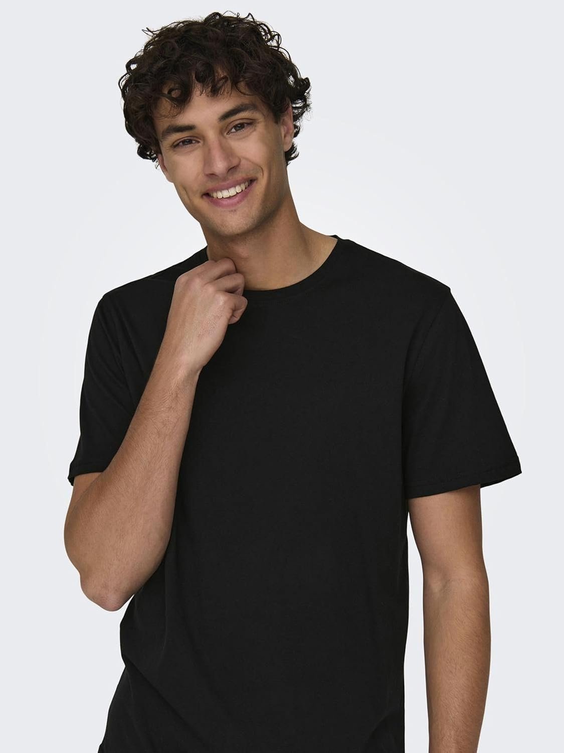 Buy Now : Only & Sons Men's Onsmatt Longy Ss Tee Noos Work Utility T-Shirt - Image 6