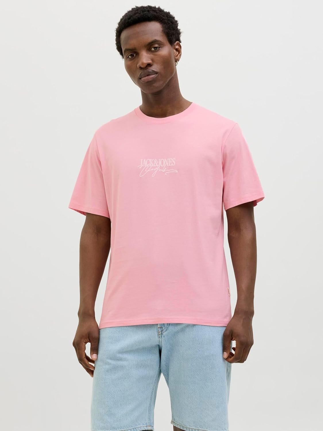 Buy Now : JACK & JONES Men's Joralmeria Branding Tee SS Crew Neck - Image 2