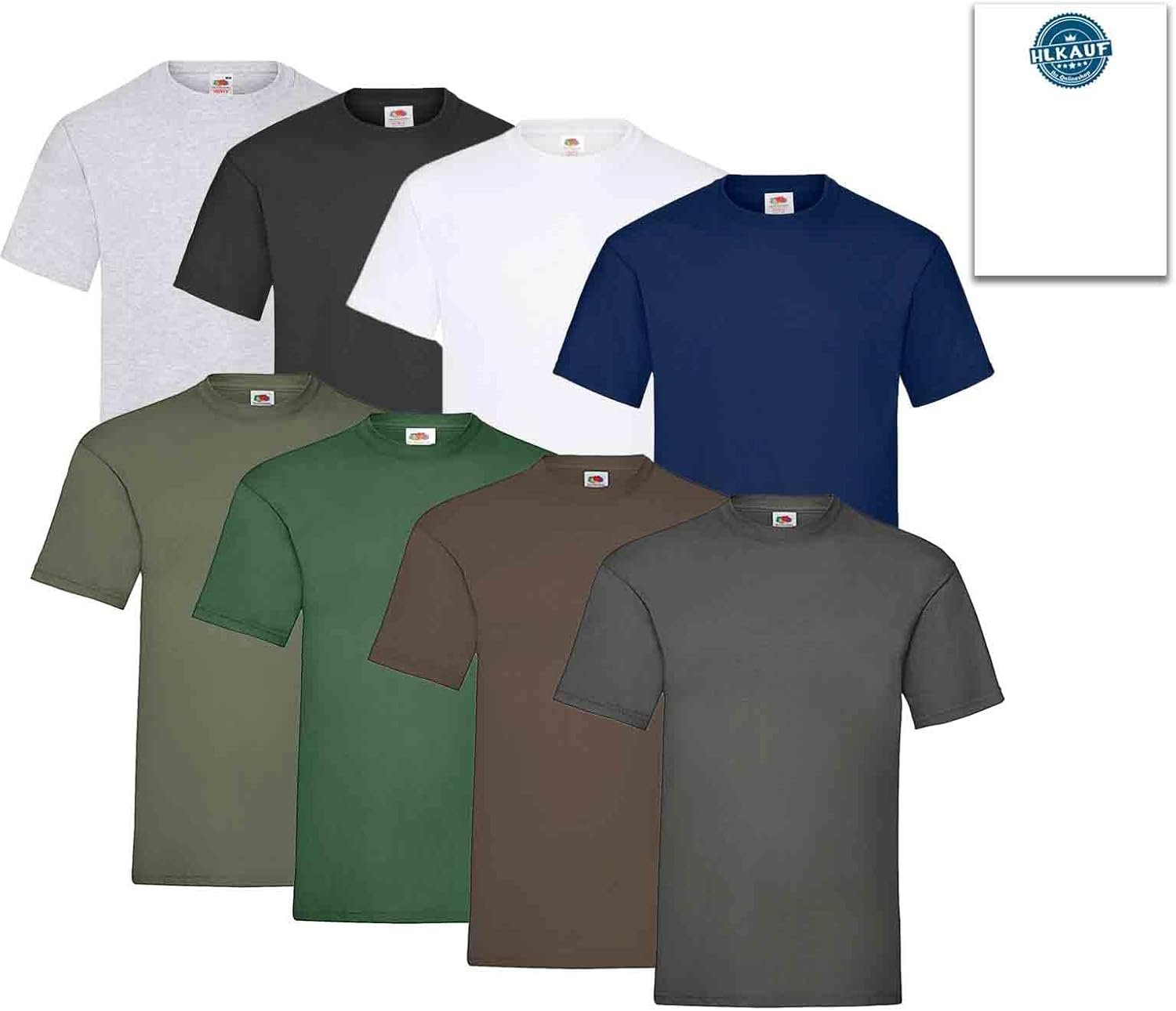 Buy Now : Fruit of the Loom Men's T-Shirt Iconic Tee, Lightweight Ringspun Tee, 3 Pack - Image 3