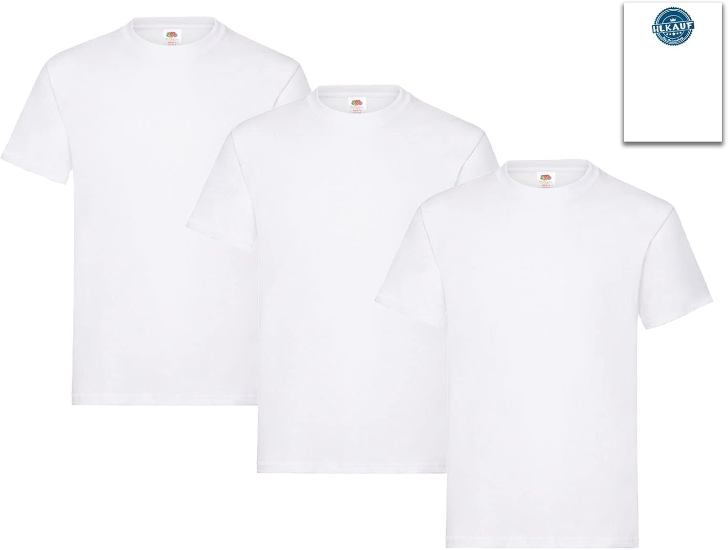 Buy Now : Fruit of the Loom Men's Heavy T-Shirt Pack of 3 - Image 2