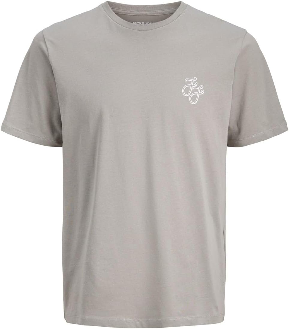 Buy Now : JACK & JONES Mens 5 Pack Short Sleeve T-Shirt Cotton - Image 3