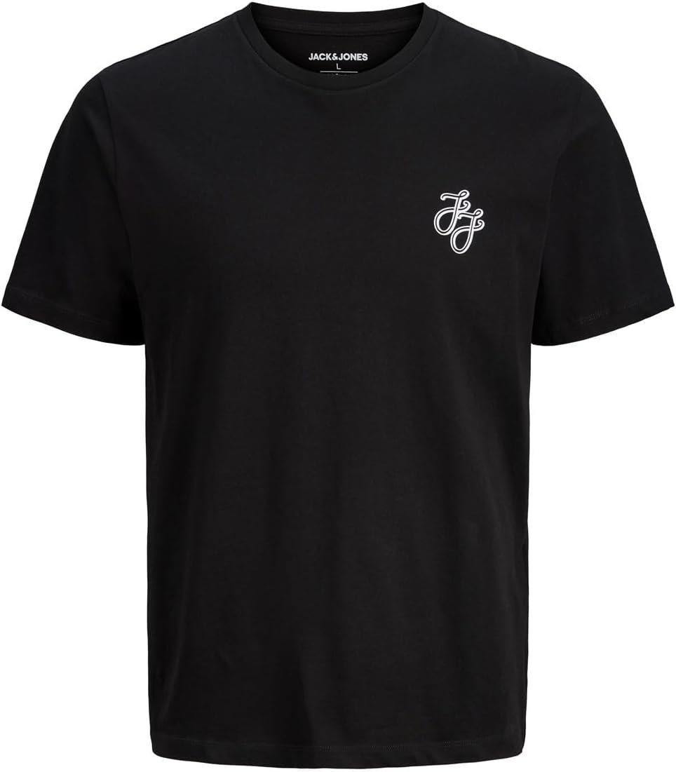 Buy Now : JACK & JONES Mens 5 Pack Short Sleeve T-Shirt Cotton - Image 4