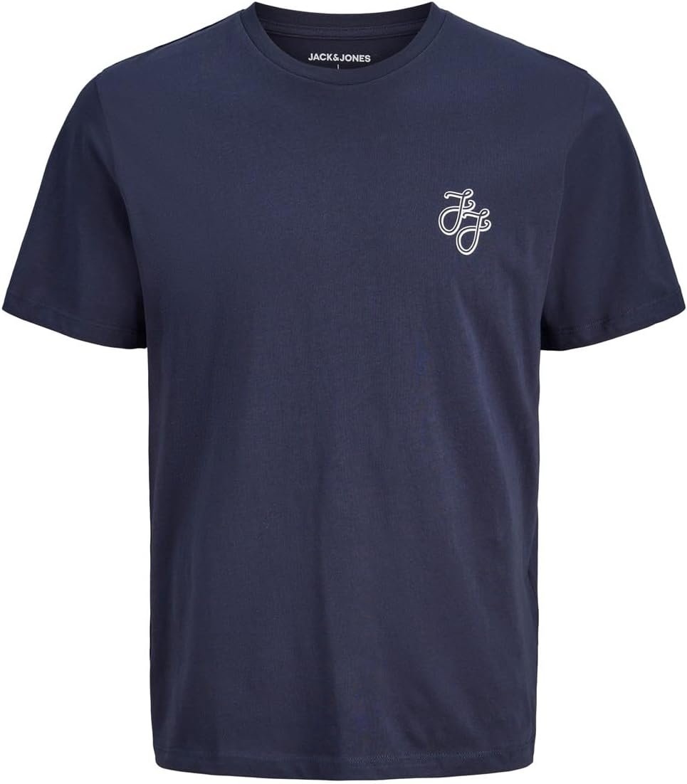 Buy Now : JACK & JONES Mens 5 Pack Short Sleeve T-Shirt Cotton - Image 6