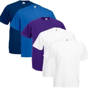 Buy Now : Fruit Of The Loom Men’s Original Logo Crew Collar 5-Pack T-Shirt