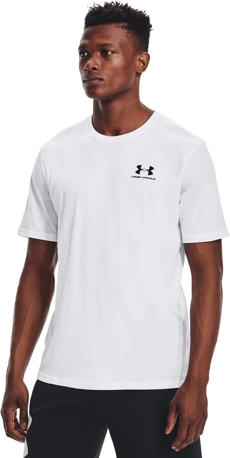 Buy Now : Under Armour Men Sportstyle Left Chest, Super Soft Men's T Shirt for Training and Fitness, Fast-Drying Men's T Shirt with Graphic - Image 2