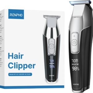 Buy Now : RENPHO Hair Clippers for Men, 4-Speed Beard Trimmer Men Professional Hair Cutting kit, LED Display Cordless Hair Trimmer 0.2mm for Men & Kids, T-Blade Detailer Trimmer 100-240V for Worldwide Travel Buy Now : RENPHO Hair Clippers for Men, 4-Speed Beard Trimmer Men Professional Hair Cutting kit, LED Display Cordless Hair Trimmer 0.2mm for Men & Kids, T-Blade Detailer Trimmer 100-240V for Worldwide Travel