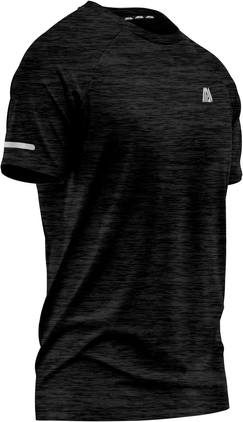 Buy Now : Pack of 3 Mens Active Short Sleeves T Shirt Olympic Casual Uniform Work Wear Regular Fit Round Neck Multi-Colours Gift T Shirt Top - Image 3