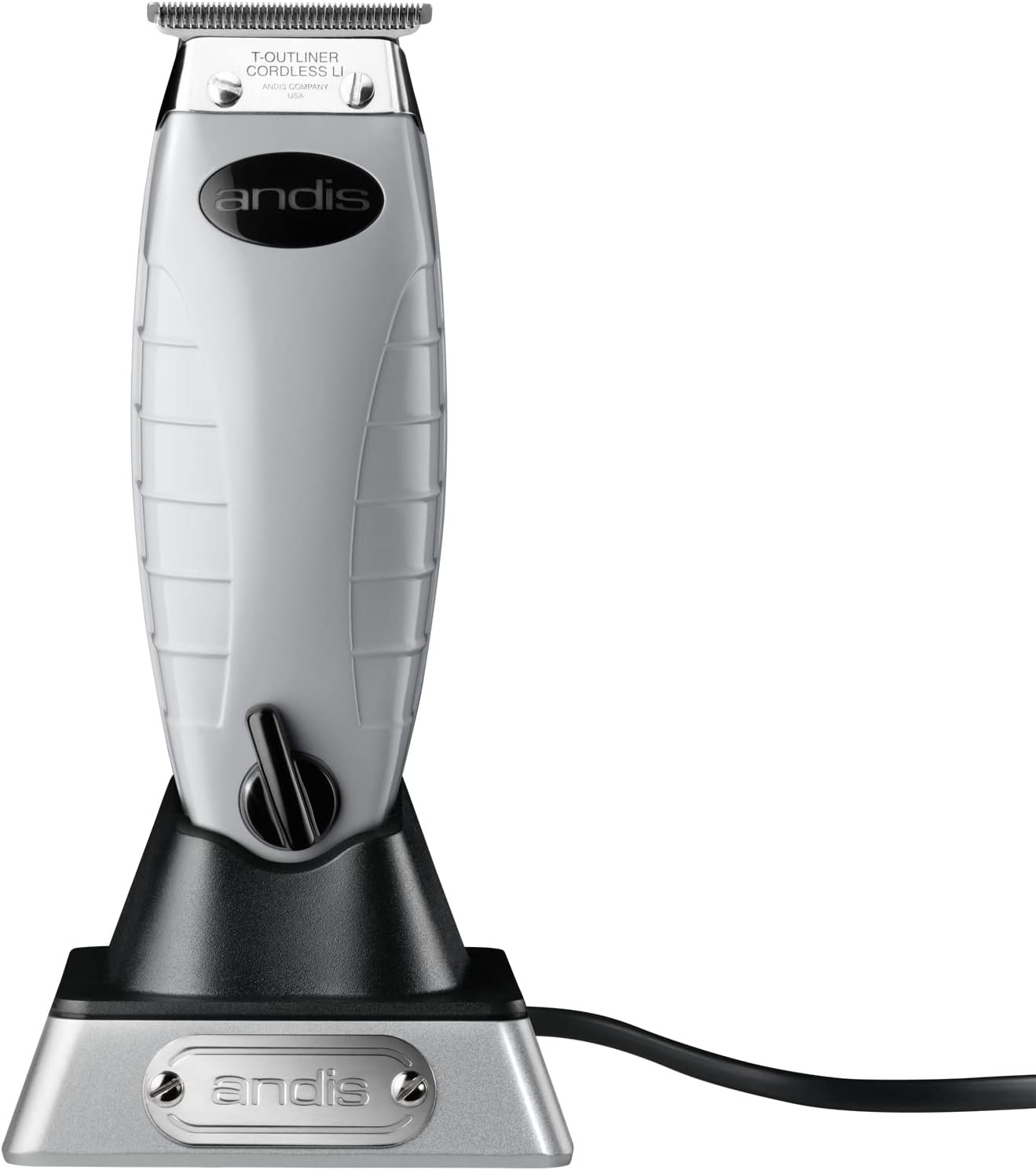 Buy Now : Andis – ORL, Professional Corded/Cordless Hair & Beard Trimmer - Deep Tooth T-Outliner GTX Blade Clipper, Zero Gapped, Close Cutting, LED Light - for Men Beard, Moustache, Ear, Body Grooming – White