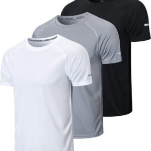 Buy Now : 3 Pack T Shirts Men Breathable Sport Shirts Men Cool Dry Running Tops Short Sleeve Gym Tops Athletic for Men Buy Now : 3 Pack T Shirts Men Breathable Sport Shirts Men Cool Dry Running Tops Short Sleeve Gym Tops Athletic for Men