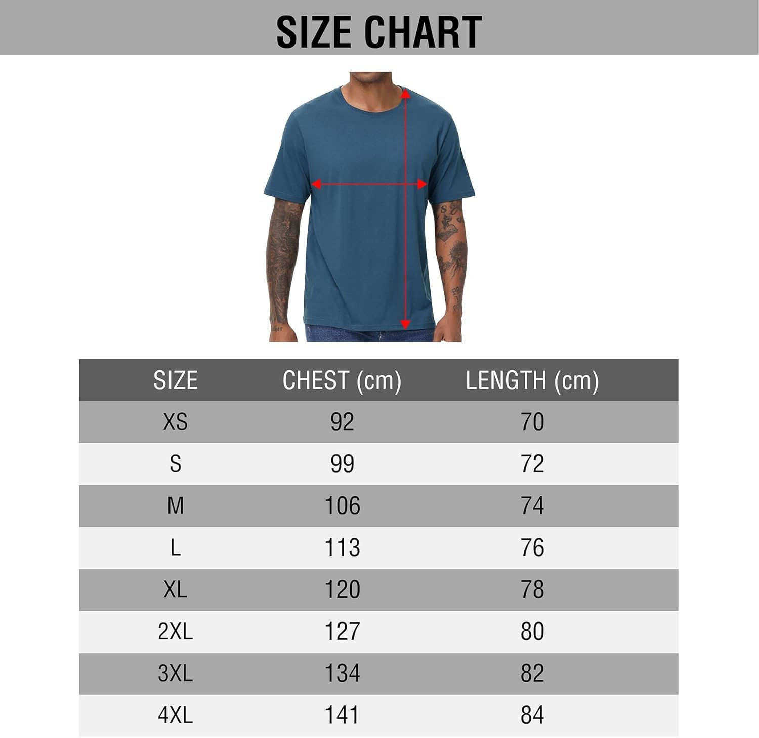 Buy Now : Mens T-Shirt 5 Pack Multicoloured Short Sleeve Shirts for Mens Tee Crew Neck Cotton Shirts - Lightweight and Comfortable - Size S-4XL - Image 6