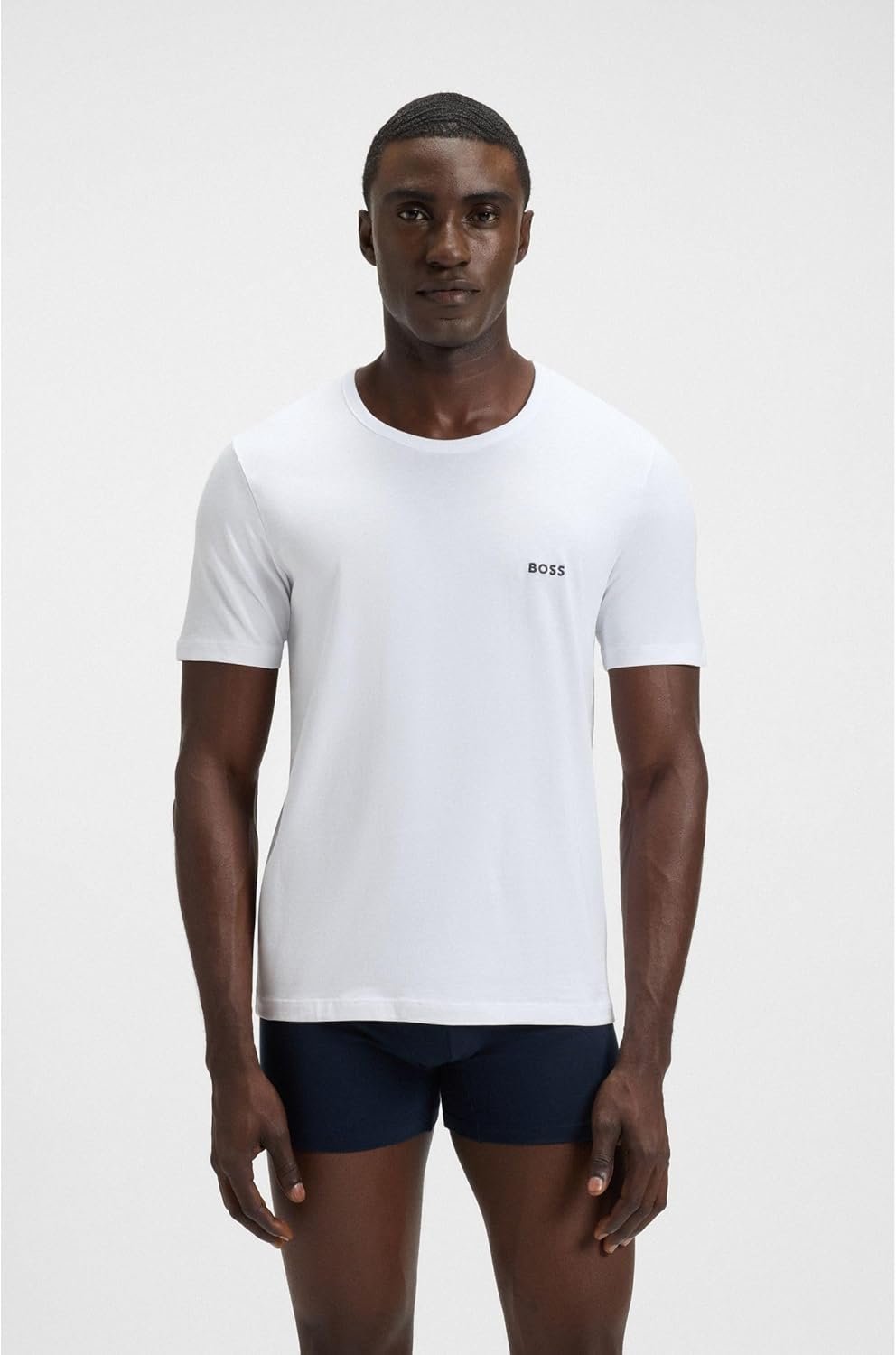 Buy Now : HUGO BOSS Men's Tshirt Rn 3p Classic 10243514 T-Shirt (Pack of 3) - Image 5