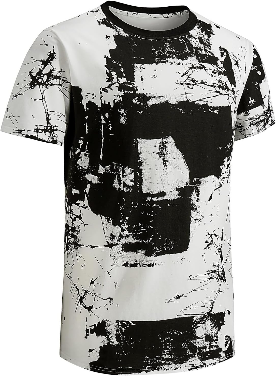 Buy Now : Mens T Shirt UK Fashion Print Graphic Tshirt Hip Hop Casual T-Shirts Short Sleeve Tee Tops Shirts - Image 5