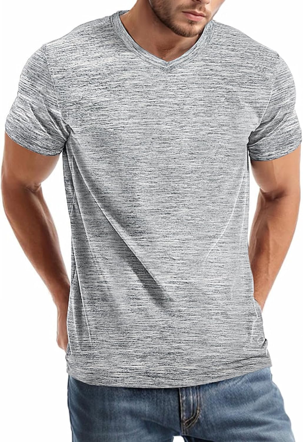 Buy Now : Mens V Neck T-Shirts UK Graphic Tshirt Casual Short Sleeve Tops Fashion T Shirts Cool Tee Shirt