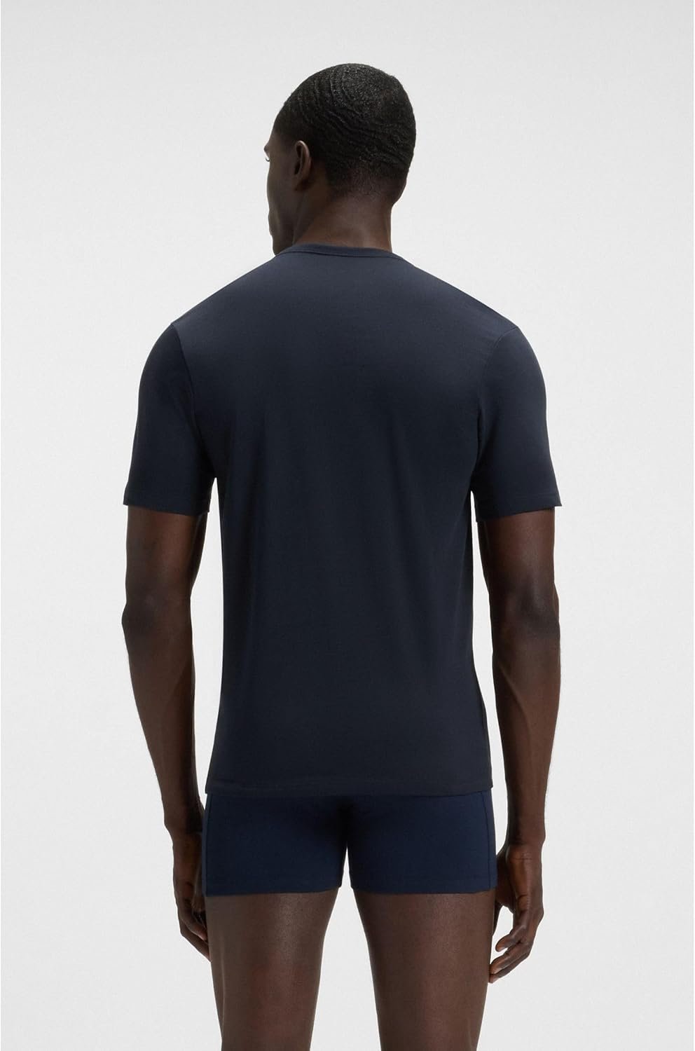 Buy Now : HUGO BOSS Men's Tshirt Rn 3p Classic 10243514 T-Shirt (Pack of 3) - Image 3