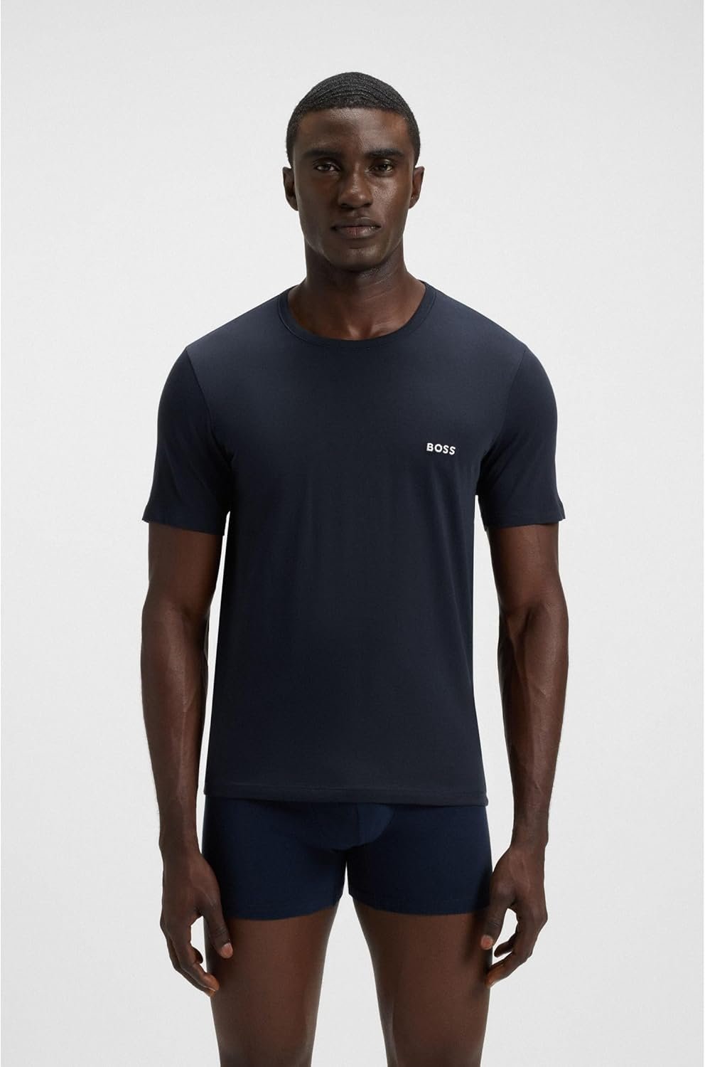 Buy Now : HUGO BOSS Men's Tshirt Rn 3p Classic 10243514 T-Shirt (Pack of 3) - Image 2