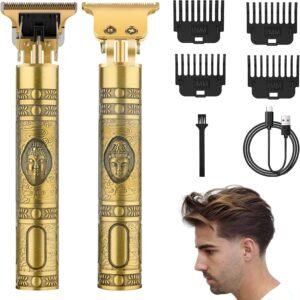 Buy Now : Hair Clippers Men 4 Limited Comb, Electric Beard Trimmer with Waterproof T-Blade, USB Chargeable Men’s Hair Clipper for Gift, Beard Grooming Kit for Barbers Haircut (Gold) Buy Now : Hair Clippers Men 4 Limited Comb, Electric Beard Trimmer with Waterproof T-Blade, USB Chargeable Men’s Hair Clipper for Gift, Beard Grooming Kit for Barbers Haircut (Gold)