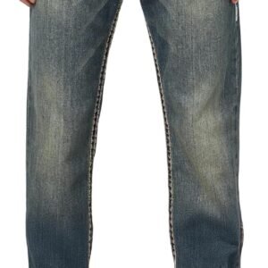 Buy Now : True Religion Men’s Ricky Super T Jeans with Flap Pockets – Straight Fit Denim Buy Now : True Religion Men’s Ricky Super T Jeans with Flap Pockets – Straight Fit Denim